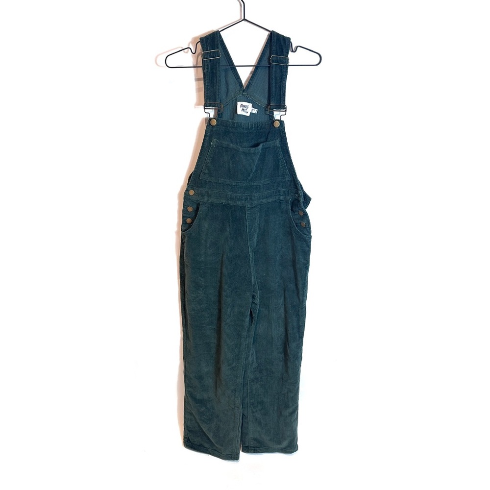 RARE 💎 Green Corduroy Overalls